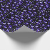 抽象芸術水彩カーネーション花パターン ラッピングペーパー (角)