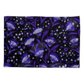 抽象芸術水彩カーネーション花パターン 枕カバー (裏面)