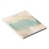 抽象芸術水彩セラピスト名刺 ノートパッド (アングル)