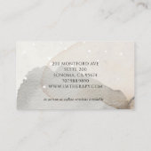 抽象芸術水彩セラピスト 名刺 (裏面)