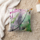 抽象芸術水彩デザインミックスとマッチ2 クッション (ブランケット)