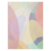 抽象芸術水彩パステルアートワーク|テーブルクロス テーブルクロス (正面)