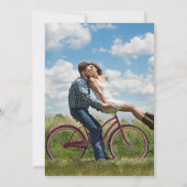 抽象芸術水彩フローラ結婚式招待状 招待状 (裏面)