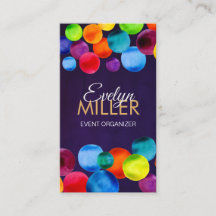 抽象芸術水彩円