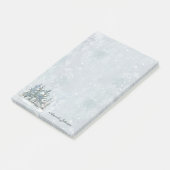 抽象芸術水彩冬の雪のシーン名 ポストイット (アングル)