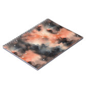 抽象芸術水彩天体交響曲 ノートブック (左側)