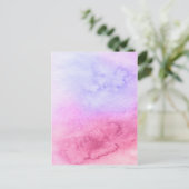 抽象芸術水彩手絵を描背景11 ポストカード (スタンド正面)