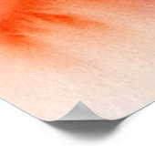 抽象芸術水彩手絵を描背景17 ポスター (角)