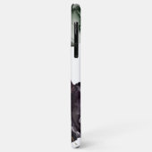 抽象芸術水彩深いフォレストプラム Case-Mate iPhoneケース (裏面/左)