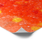 抽象芸術水彩画 ポスター (角)