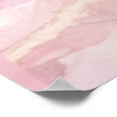 抽象芸術水彩画 ポスター (角)