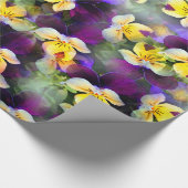 抽象芸術水彩画 ラッピングペーパー (角)