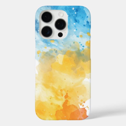 抽象芸術水彩画 Case-Mate iPhoneケース (裏面)