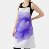 抽象芸術水彩背景画像（液体） エプロン (インサイチュ)