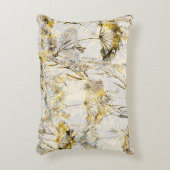 抽象芸術水彩背景：dandelion、juniper アクセントクッション (正面(垂直))