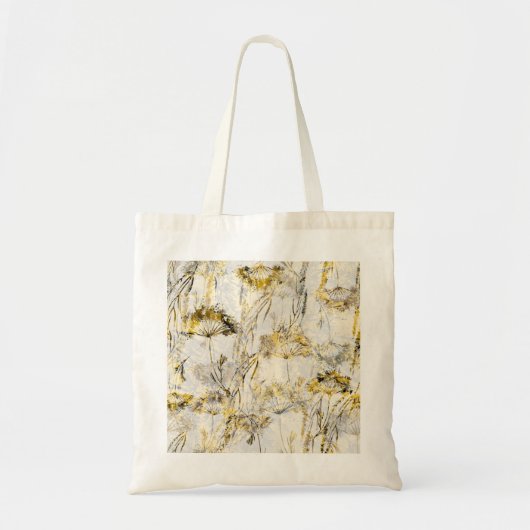 抽象芸術水彩背景:dandelion、juniper トートバッグ (正面)