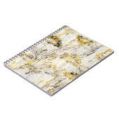 抽象芸術水彩背景:dandelion、juniper ノートブック (左側)