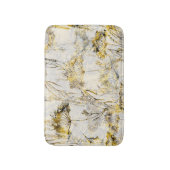 抽象芸術水彩背景：dandelion、juniper バスマット (正面縦)