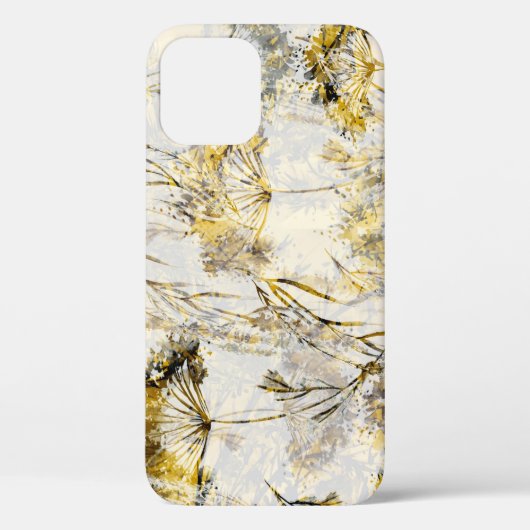抽象芸術水彩背景：dandelion、juniper Case-Mate iPhoneケース (裏面)