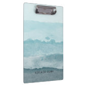 抽象芸術水彩青海 クリップボード (右)