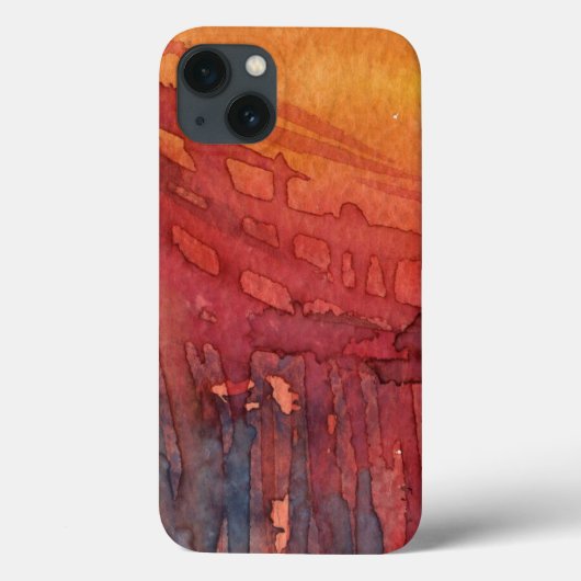 抽象芸術水彩3 Case-Mate iPhoneケース (裏面)