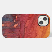 抽象芸術水彩3 iPhoneケース (裏面横)