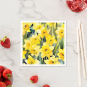 抽象芸術水彩 スタンダードカクテルナプキン (インサイチュ)