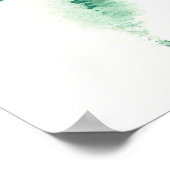 抽象芸術水彩 ポスター (角)