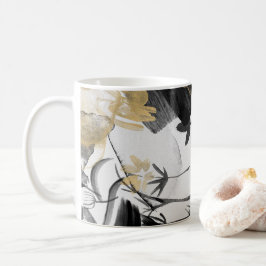 抽象芸術水彩IVマグカップ コーヒーマグカップ