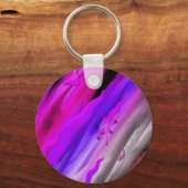 抽象芸術水準器 キーホルダー (正面)