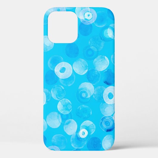 抽象芸術水玉模様シームレスパターン Case-Mate iPhoneケース (裏面)