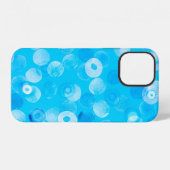 抽象芸術水玉模様シームレスパターン iPhoneケース (裏面横)