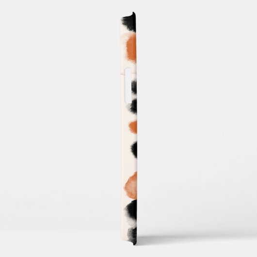 抽象芸術水玉模様:水彩ジオメトリ。 Case-Mate iPhoneケース (裏面 / 右)