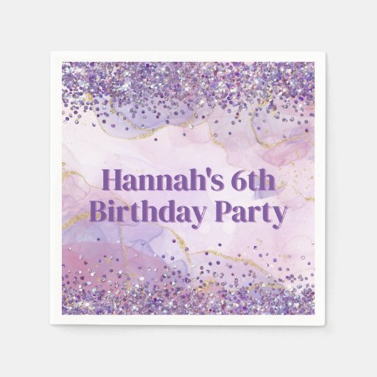 抽象芸術水絵を描色の絵を描パーティー スタンダードカクテルナプキン (正面)