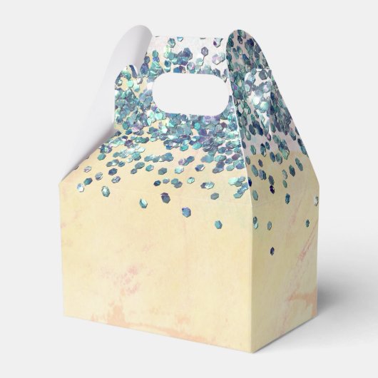 抽象芸術水絵を描色の絵を描パーティー フェイバーボックス (裏面サイド)