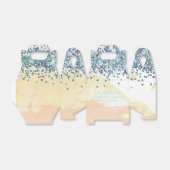 抽象芸術水絵を描色の絵を描パーティー フェイバーボックス (折り畳みなし)