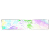 抽象芸術水絵を描色 ショートテーブルランナー (横)