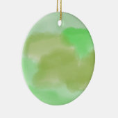 抽象芸術水絵画色 セラミックオーナメント (右)