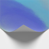 抽象芸術水絵画色 ラッピングペーパー (角)