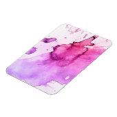 抽象芸術水色の手の絵を描背景5 マグネット (左側)