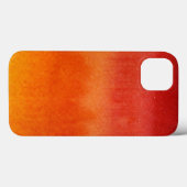 抽象芸術水色の手の絵を描背景5 Case-Mate iPhoneケース (裏面 (横))