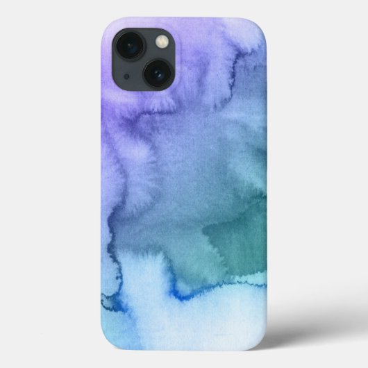 抽象芸術水色の手の背絵を描景6 2 2 2 Case-Mate iPhoneケース (裏面)