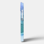 抽象芸術水色の手の背絵を描景6 2 2 2 Case-Mate iPhoneケース (裏面 / 左)
