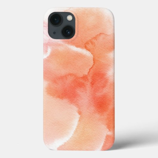 抽象芸術水色の手の背絵を描景 Case-Mate iPhoneケース (裏面)