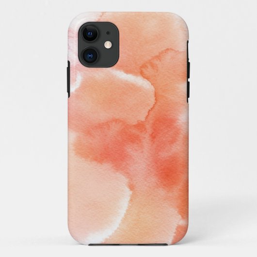 抽象芸術水色の手の背絵を描景 Case-Mate iPhoneケース (裏面)