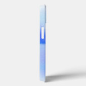 抽象芸術水色の手絵を描の背景。 Case-Mate iPhoneケース (裏面 / 右)