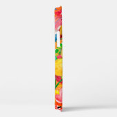 抽象芸術水色の手色彩の鮮やかの背景(m) Case-Mate iPhoneケース (裏面 / 右)