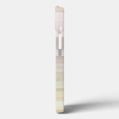 抽象芸術水色の背景 Case-Mate iPhoneケース (裏面 / 左)