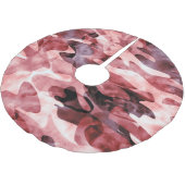 抽象芸術水色カモフラージュ:タイ染料。 ブラッシュドポリエステルツリースカート (アングル)