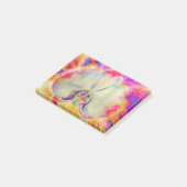 抽象芸術水色カラフル蘭 ポストイット (アングル)